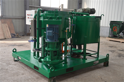 grout mixing pumping plant for sale