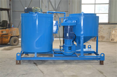 high strength grout unit