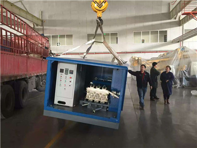 High pressure grout machine