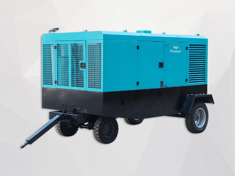 Cummins diesel screw air compressor