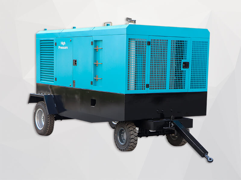 diesel rotary screw air compressor