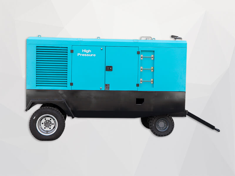 industrial diesel screw compressor