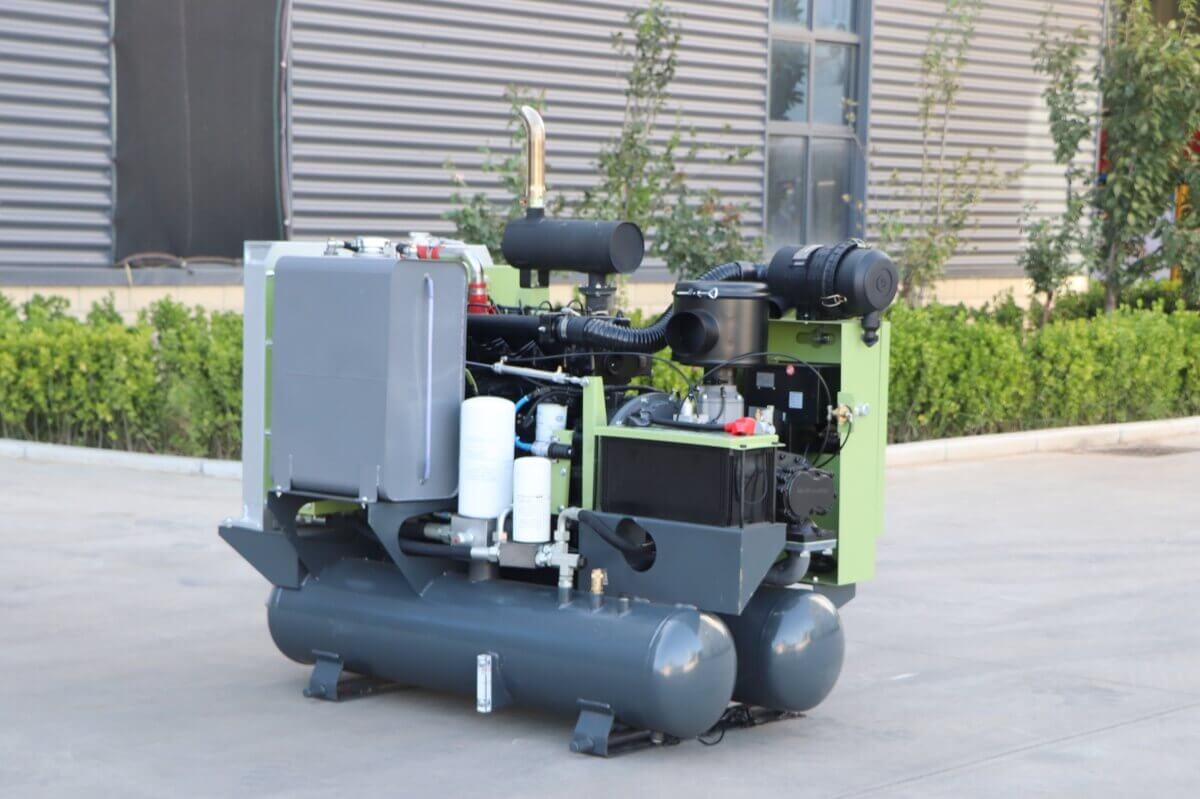 5 m3min rotary screw compressor