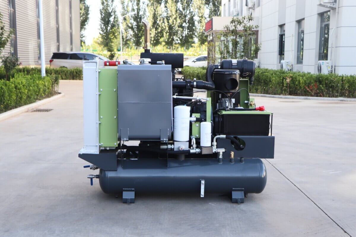 diesel engine screw compressor
