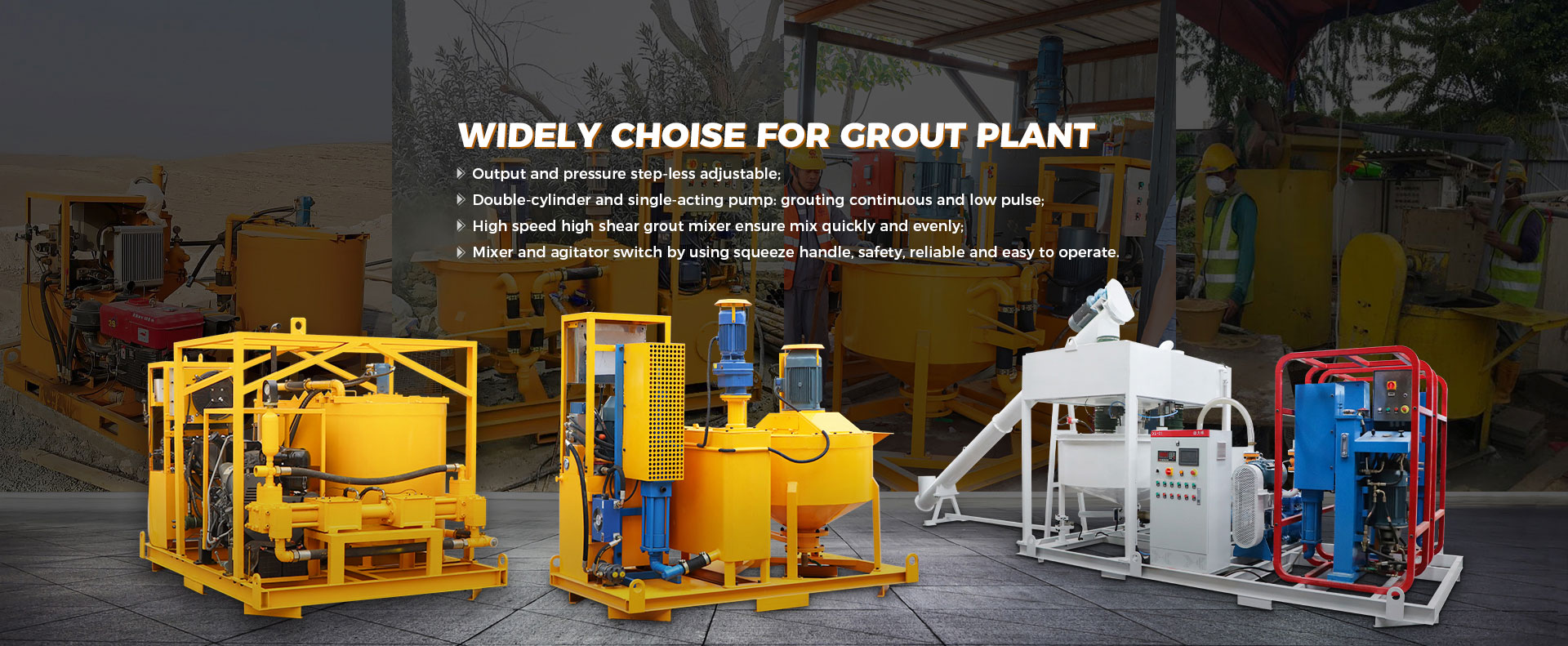 grout plant for sale