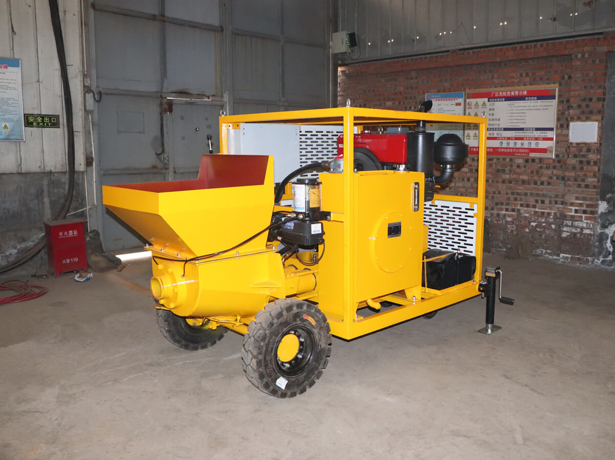 Diesel Mini Concrete Pump