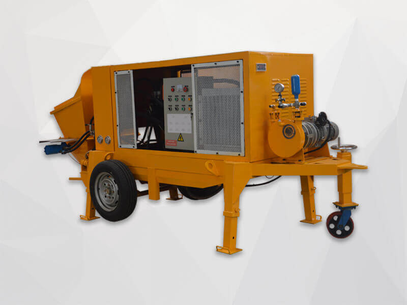 small portable concrete pump