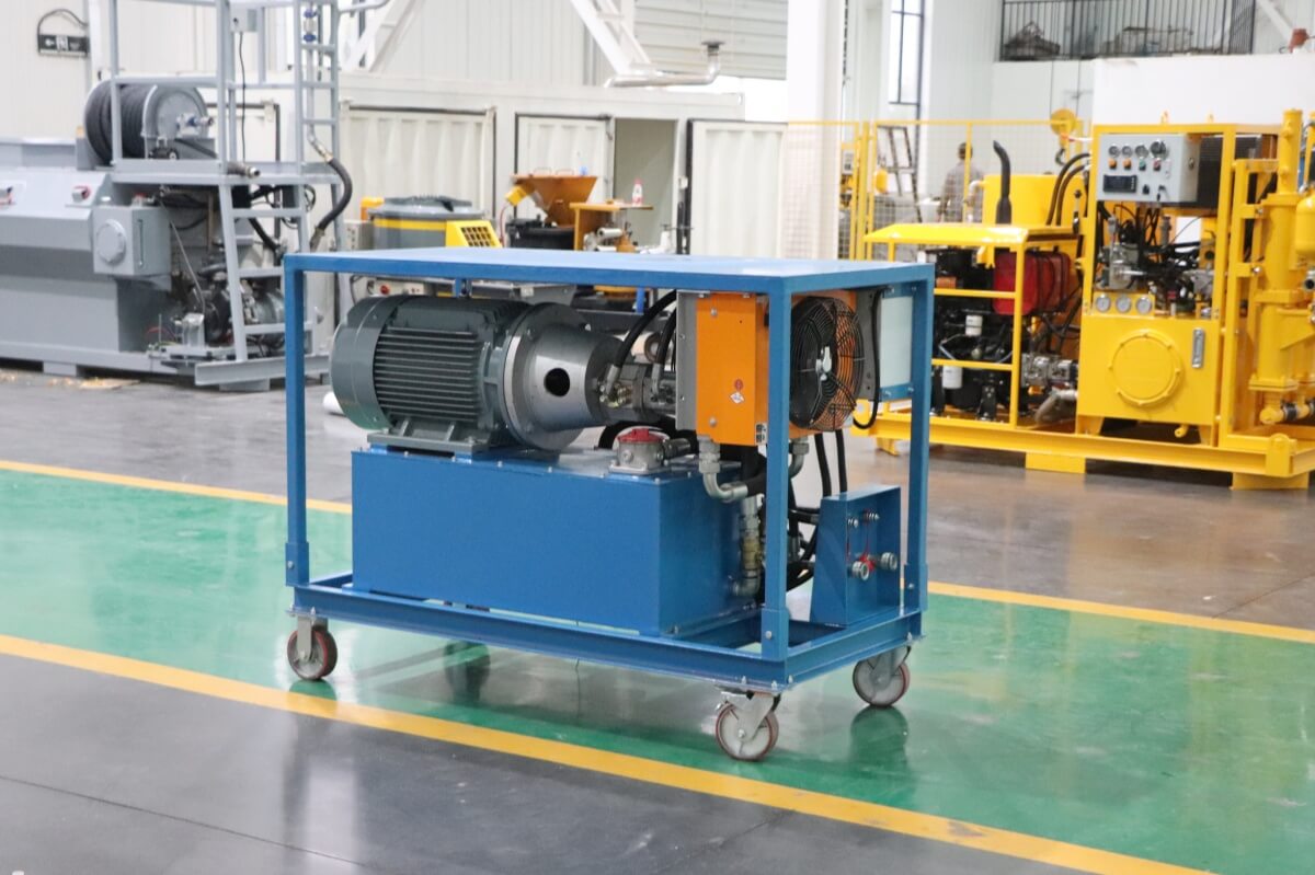 Electric drive hydraulic pump power unit