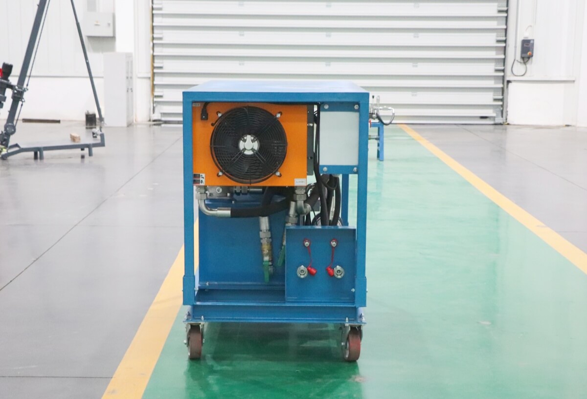 Electric motor hydraulic power unit