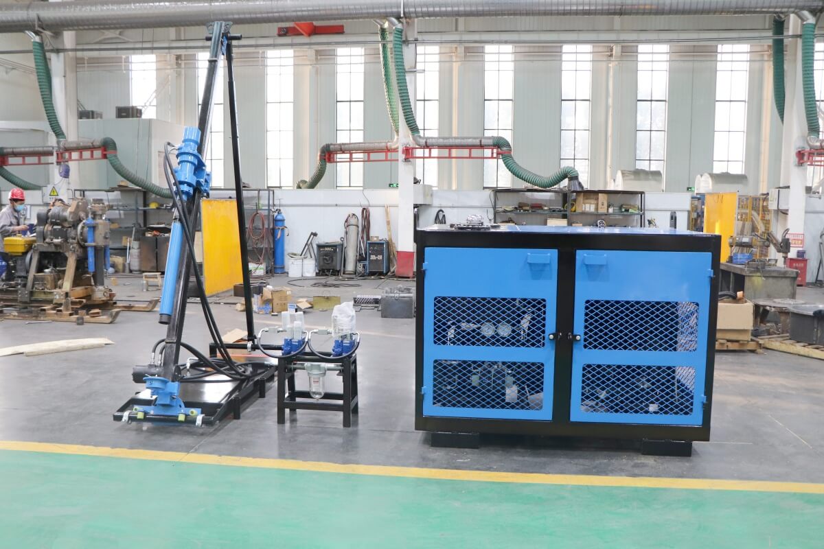 portable DTH drilling rig