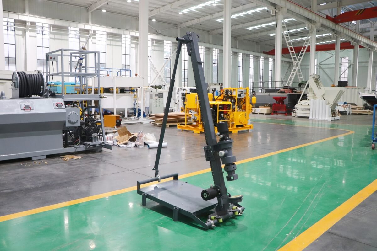 small portable borehole drilling rig