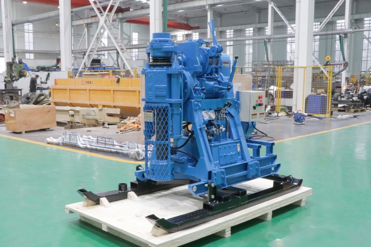 Portable Core Drill Rig with Hoist