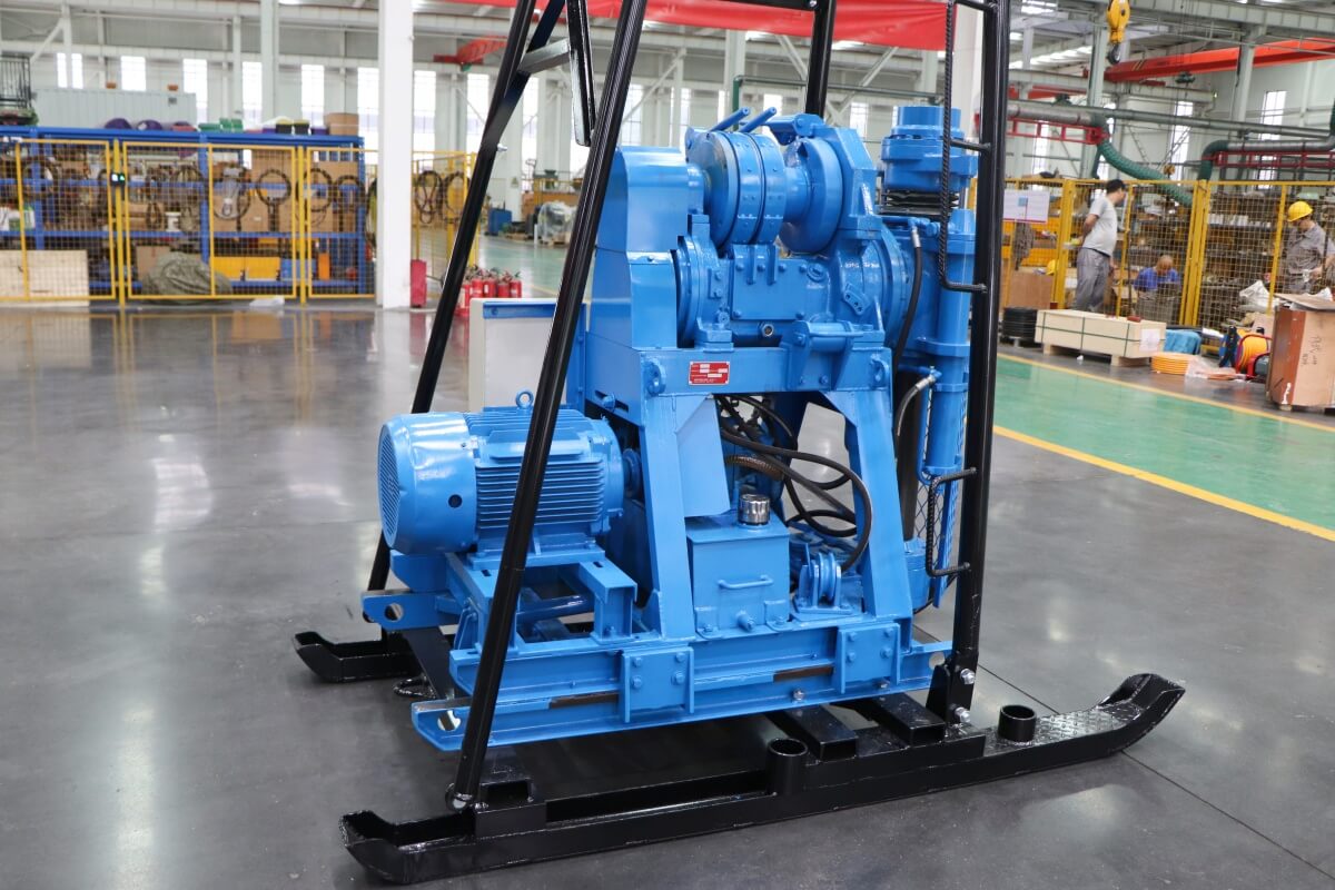 Small Core Drill Rig with Hydraulic Feed