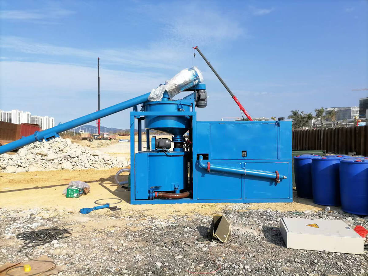fully automatic lightweight concrete equipment