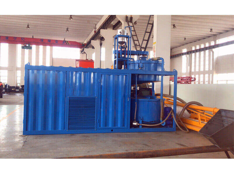 foam cement concrete back filling equipment