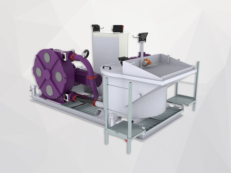 cellular concrete backfill equipment