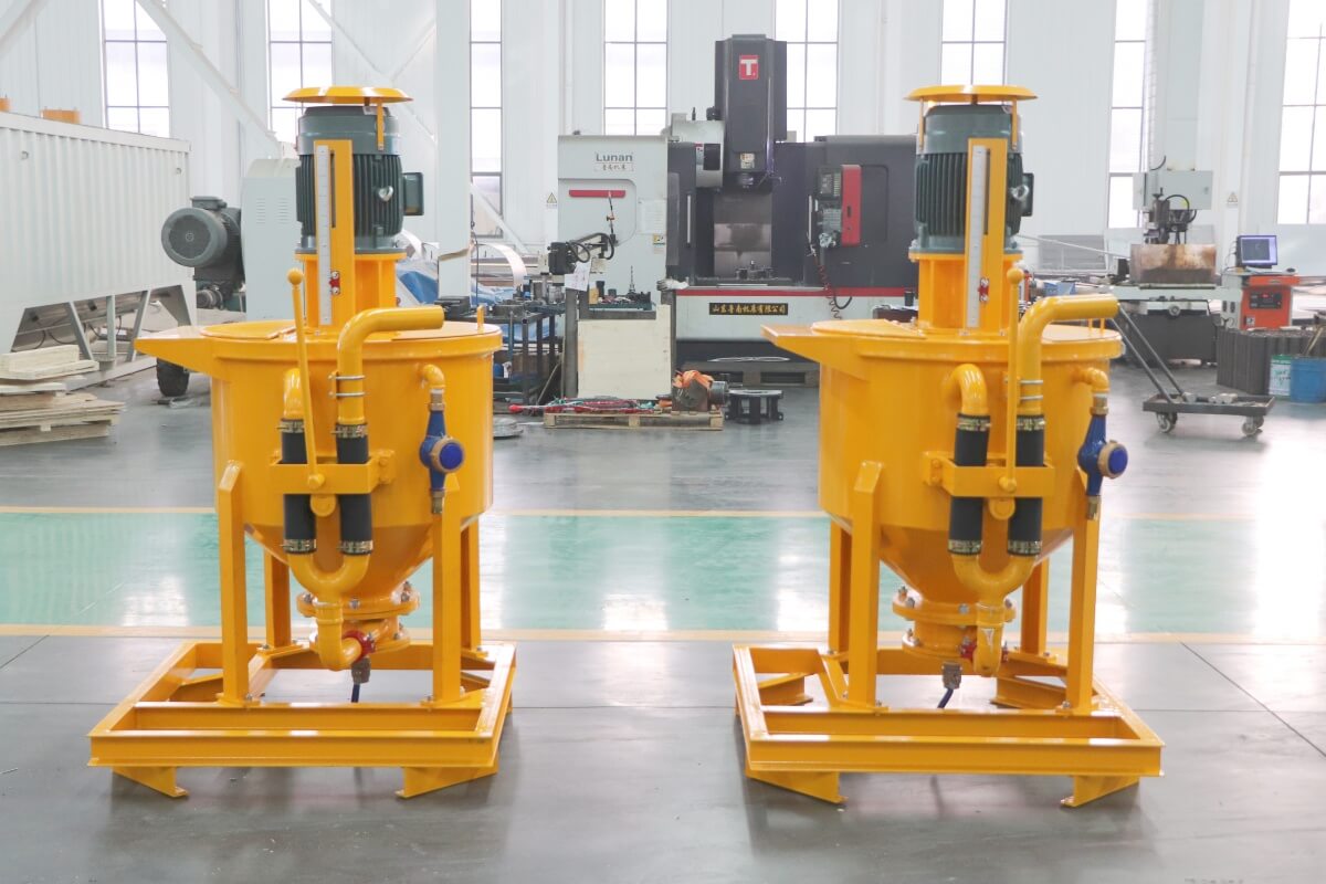 small capacity grout mixer