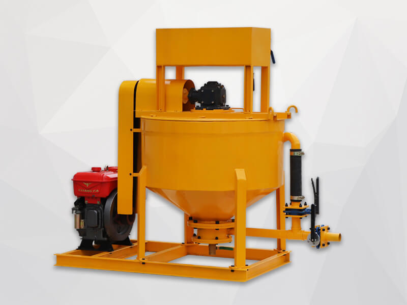 diesel driven grout mixer