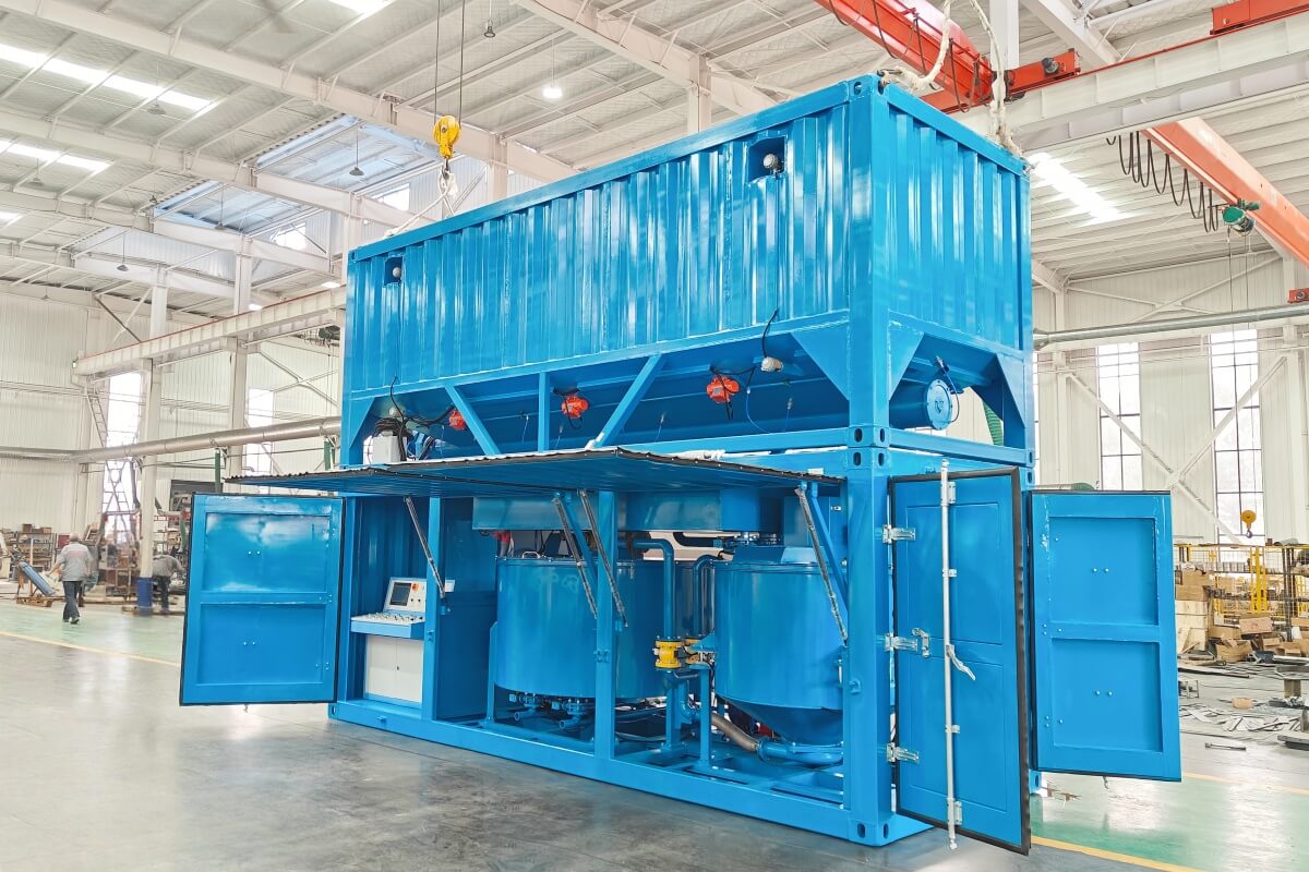 Automatic bentonite grout mixer