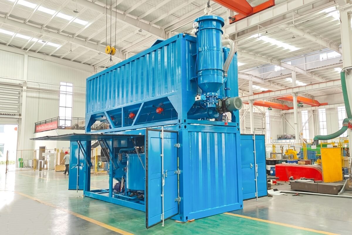 Full Automatic Cement Mud Batching Mixing Plant