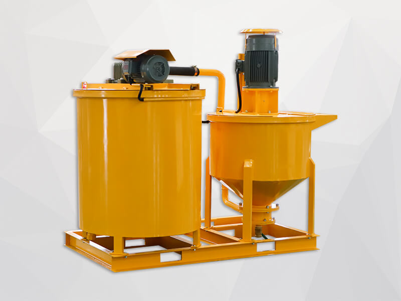 drill rig used grout mixer