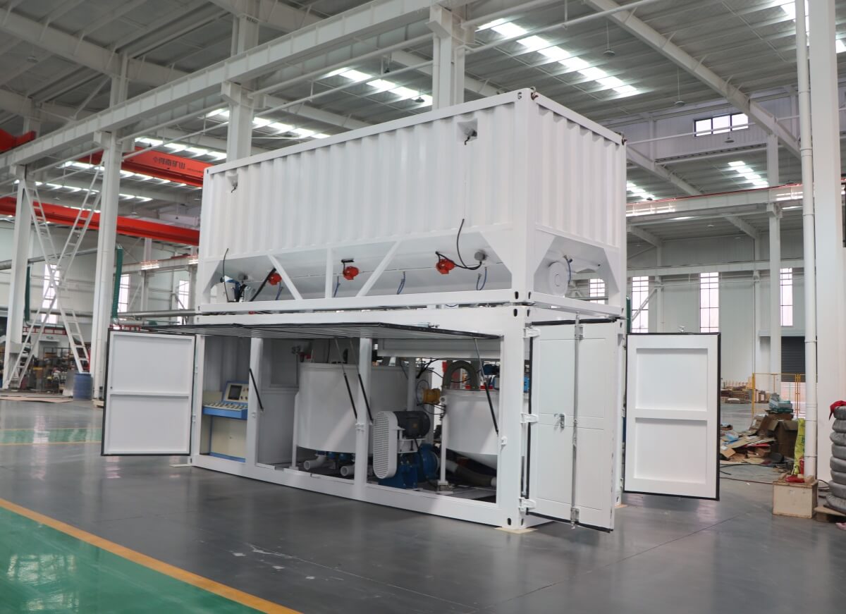 Container Type Automatic Grout Mixing Plant for Sale