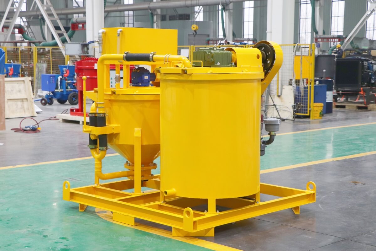 diesel high shear grout mixer