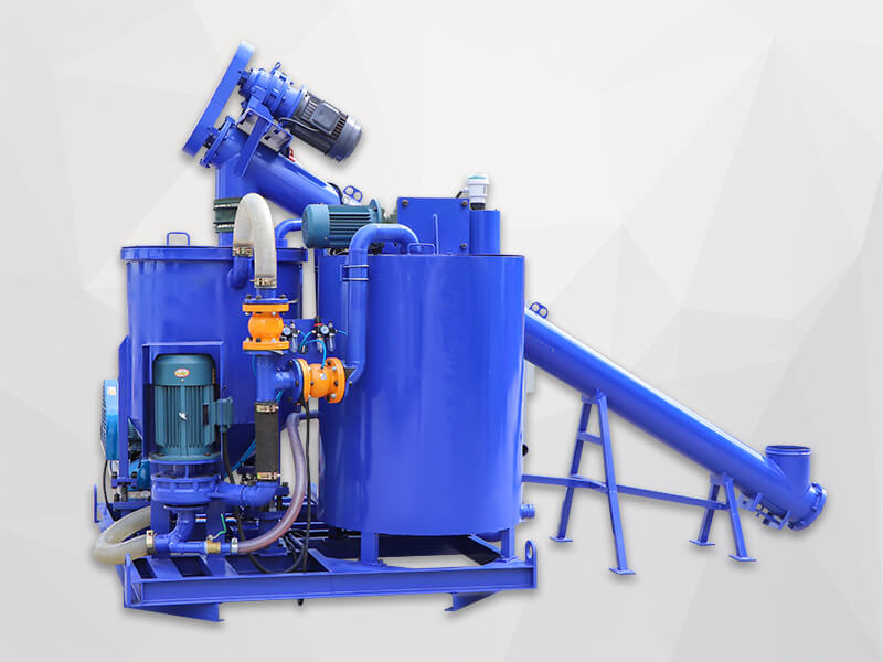 automatic grout mixing plant