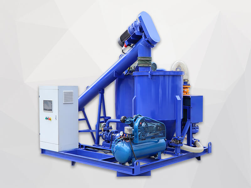 automatic high shear grout mixer