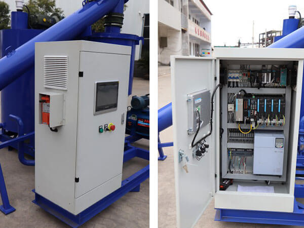 Electric control cabinet of Automatic grout mixer
