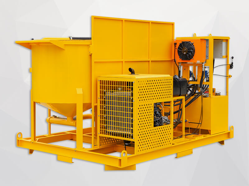 850L diesel cement slurry grout mixer