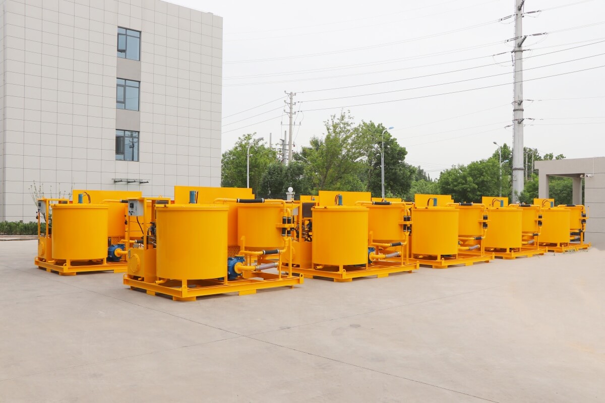 grout mixer with agitator manufacturer