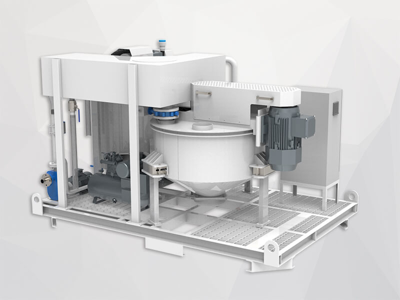 High speed bentonite mixer