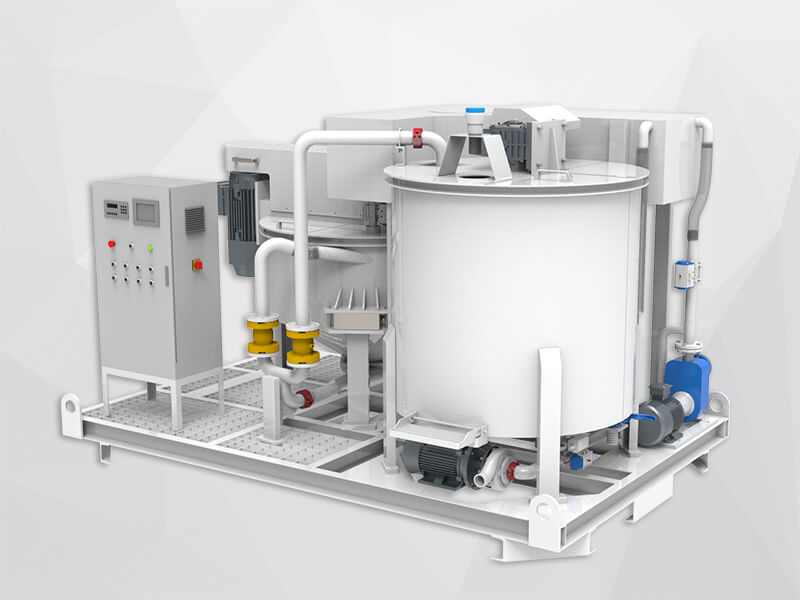 High speed cement grout mixer