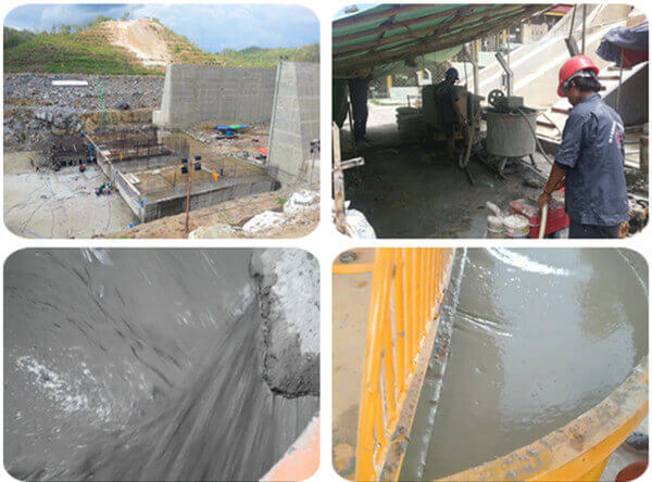 High speed grout mixing machine case