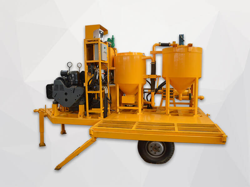 grout mixing plant