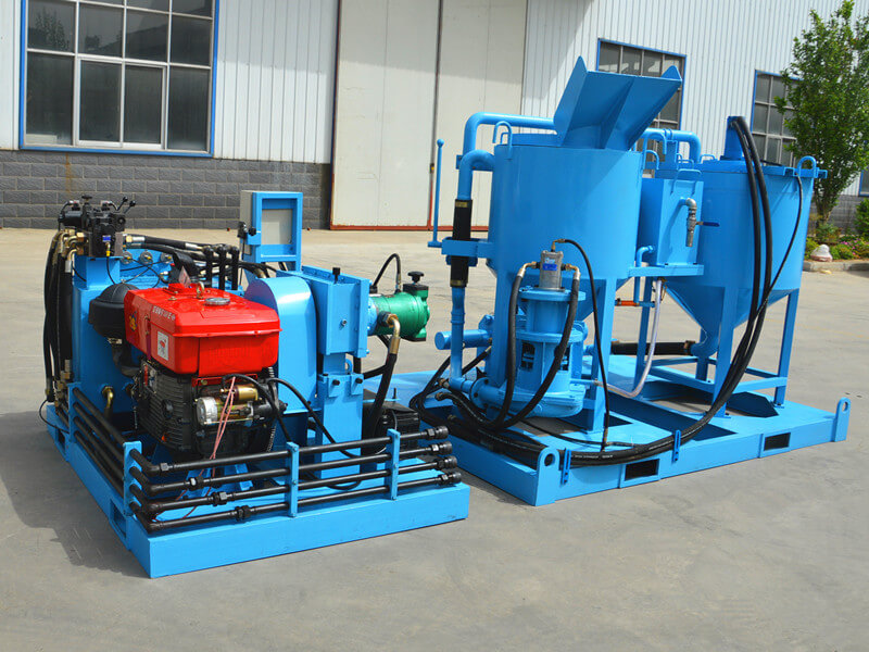 drill grout plant