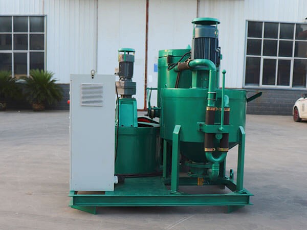 cement grout mixing pumping plant