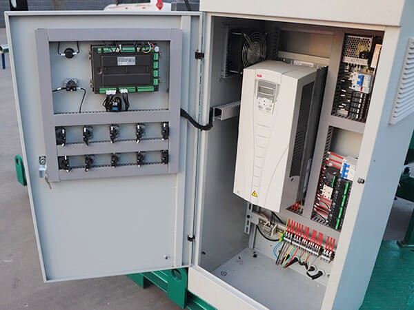 Electric control cabinet of grout station