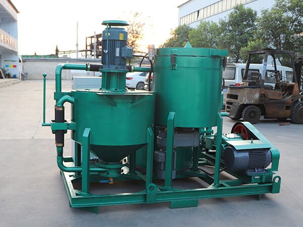 slurry grout mixing pumping plant