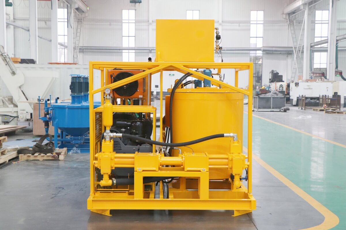 Diesel grout mixer pump unit for sale
