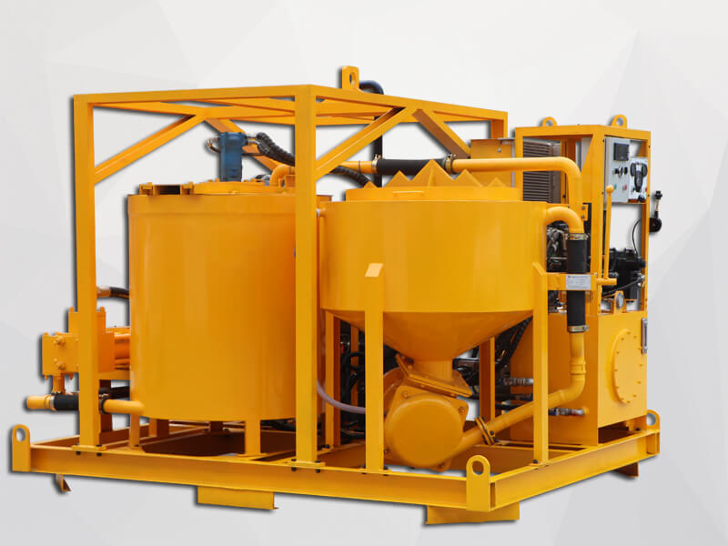 colloidal grout mixer pump unit