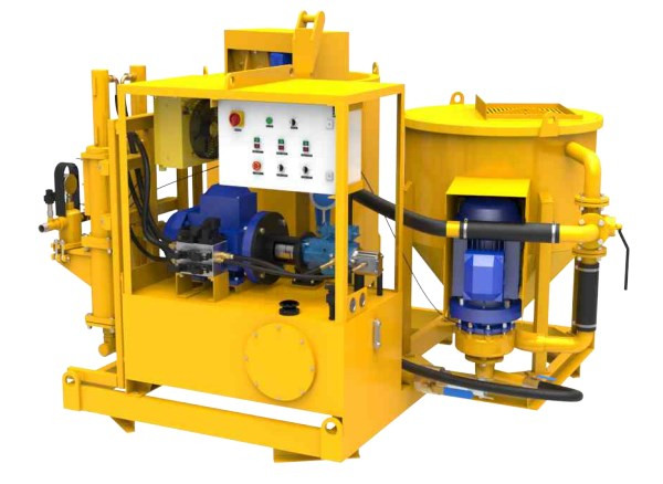 all in one grout pumping station system