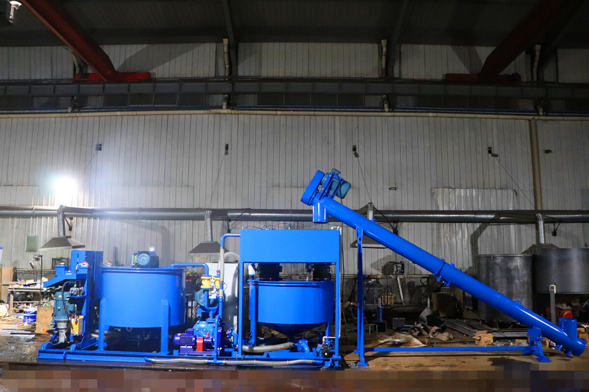 Automated Grout and Slurry Batch Plants