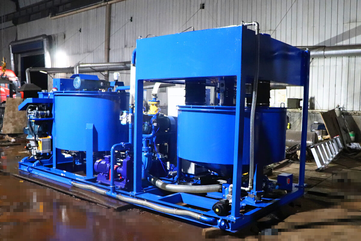 automated grouting pumping system
