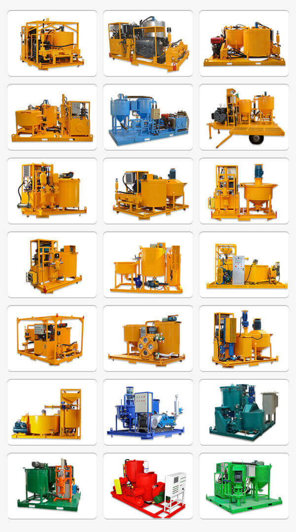 mixing and grouting plant for sale
