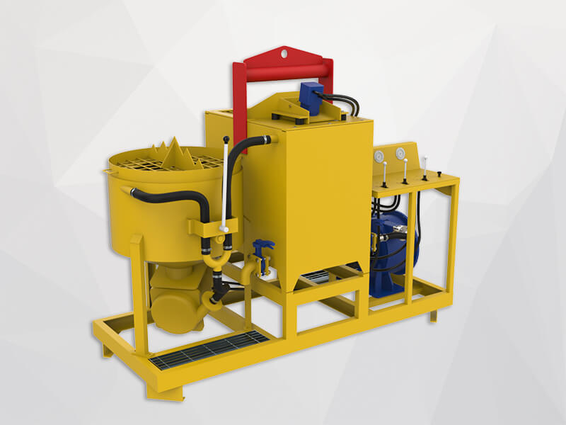 compact grouting station