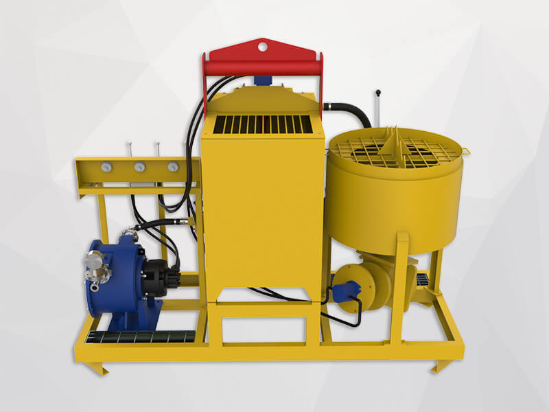 hydraulic grout station