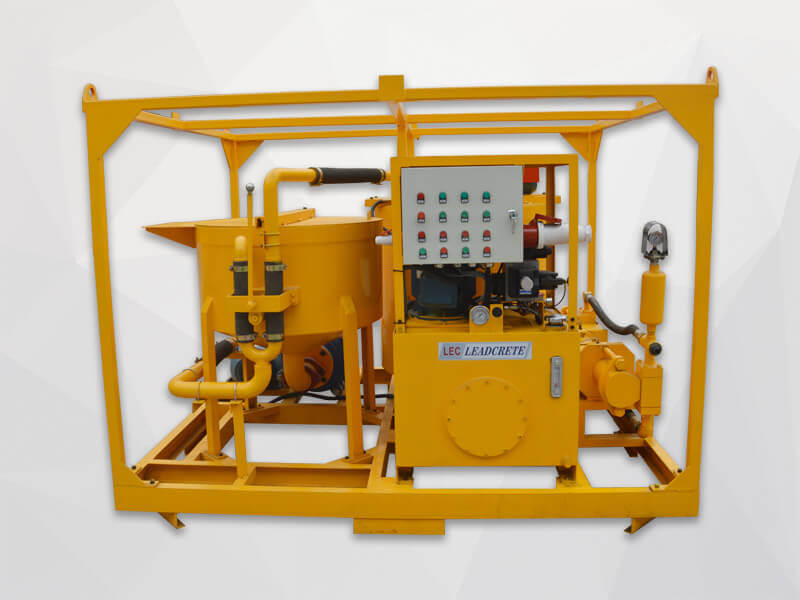 electric grouting plant