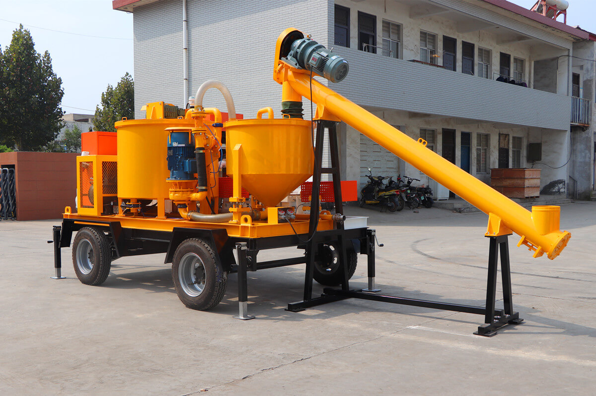 China grout mixer pump